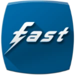 fast facebook android application logo